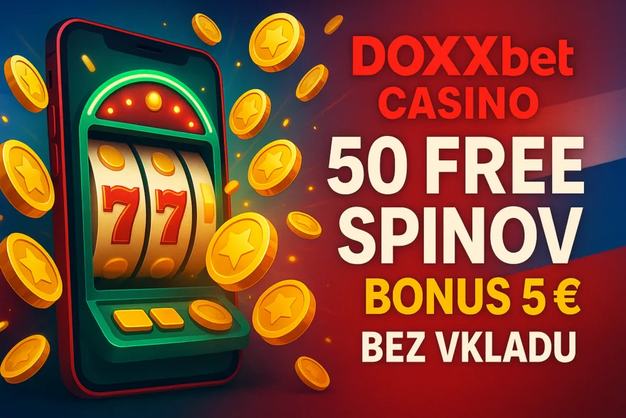 DOXXbet bonus 5€ bez vkladu - Free spiny zdarma