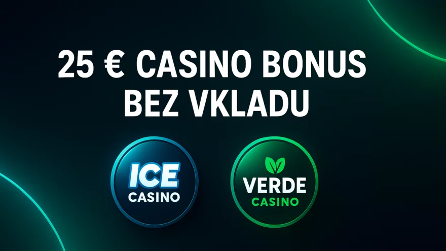 Casino bonus bez vkladu 25 €